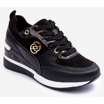 women`s lace-up sports shoes on coturnu