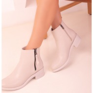  soho beige women`s boots & booties 17474