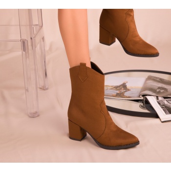 soho tan women`s suede boots & booties σε προσφορά