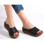  capone outfitters anatomical soft comfortable sole, wedge heels mommy slippers.