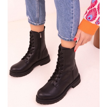 soho women`s black boots & booties 13786 σε προσφορά