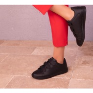  soho black-black women`s sneakers 18323