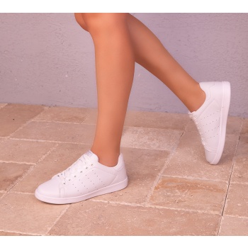 soho women`s white sneakers 18322 σε προσφορά