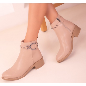 soho nude women`s boots & booties 18327 σε προσφορά