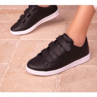 soho women`s black sneakers 18323
