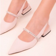  soho beige matte satin women`s classic heeled shoes 18002