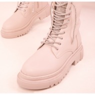  soho beige women`s boots & booties 18326