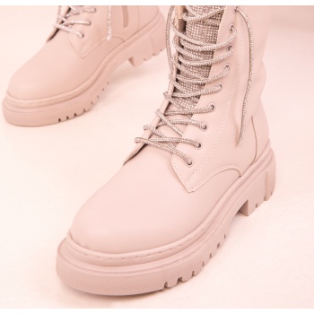 soho beige women`s boots & booties 18326 σε προσφορά