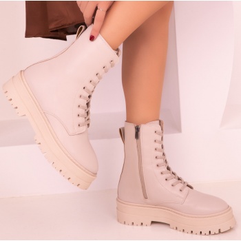 soho women`s beige boots & booties 16575 σε προσφορά