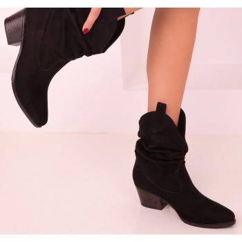 soho women`s black suede boots  σε προσφορά