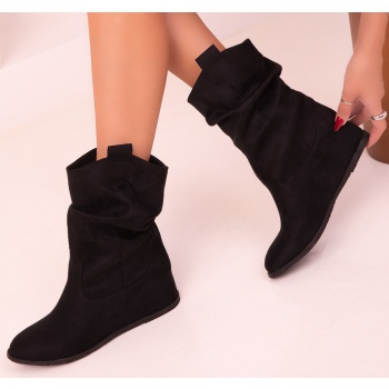 soho women`s black suede boots  σε προσφορά