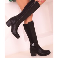  soho black women`s boots 18330