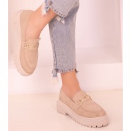  soho beige suede women`s casual shoes 17542