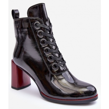 patented lace-up ankle boots on s high σε προσφορά