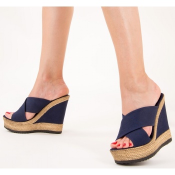 fox shoes navy blue women`s slippers σε προσφορά