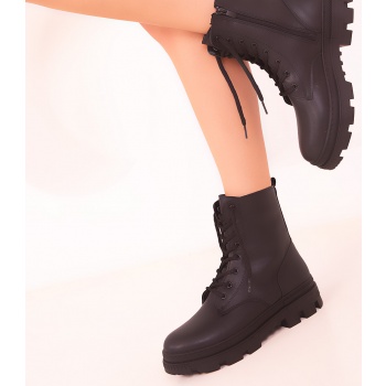 soho women`s black boots & booties 18356 σε προσφορά