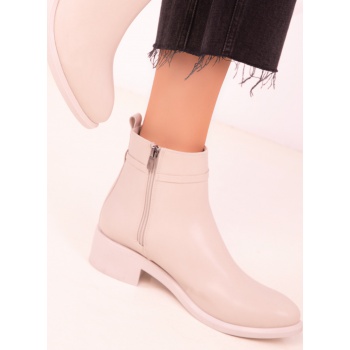 soho beige women`s boots & booties 17473 σε προσφορά