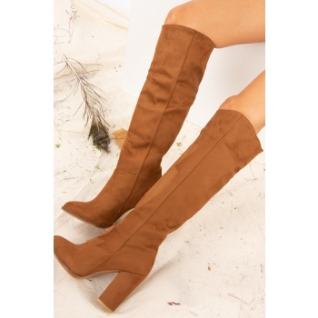 fox shoes women`s tan suede boots σε προσφορά
