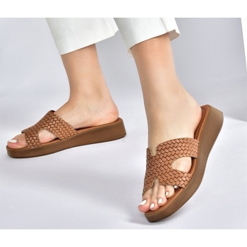 fox shoes women`s slippers with tan σε προσφορά