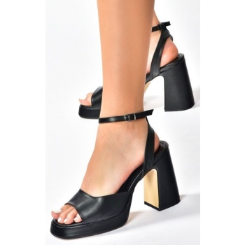 fox shoes women`s black thick platform σε προσφορά