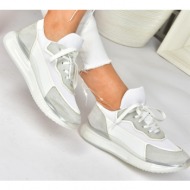  fox shoes white/gray suede casual sneakers sneakers