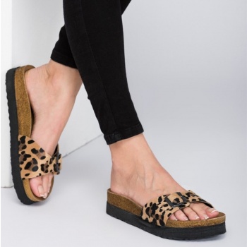 fox shoes leopard women`s slippers σε προσφορά