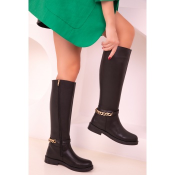 soho black women`s boots 17521 σε προσφορά