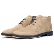  ducavelli nottingham genuine leather anti-slip sole lace-up zipper chelsea casual boots.