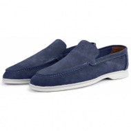 ducavelli facile suede genuine leather men`s casual shoes loafers shoes navy blue.