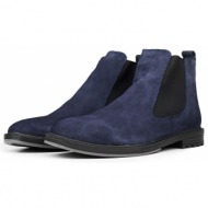  ducavelli york genuine leather and suede anti-slip sole chelsea casual boots.