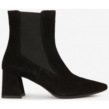 black womens suede heeled ankle boots σε προσφορά