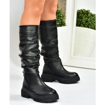 fox shoes women`s black pleated casual σε προσφορά