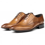  ducavelli stylish genuine leather men`s oxford lace-up classic shoe.