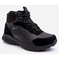 men`s insulated trekking boots black big star