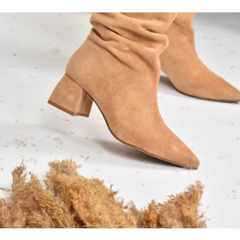 fox shoes women`s camel suede low σε προσφορά