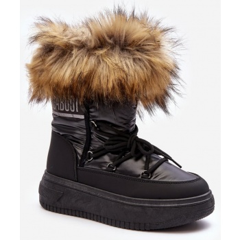 women`s snow boots with fur on the σε προσφορά