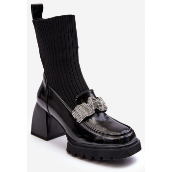 women`s high heeled ankle boots d&a σε προσφορά