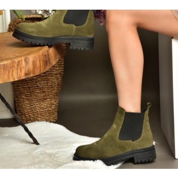 fox shoes women`s boots from khaki