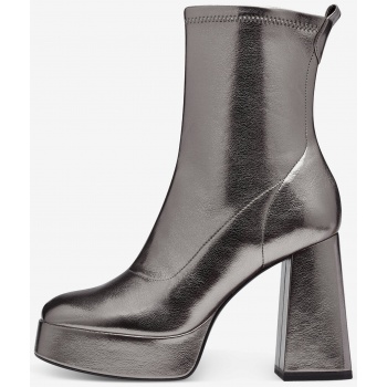 tamaris women`s metallic heeled boots σε προσφορά