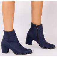 fox shoes women`s navy blue boots