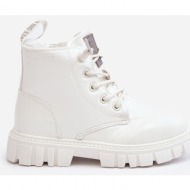  insulated patented children`s shoes big star white