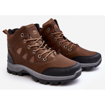 men`s classic trekking shoes brown σε προσφορά