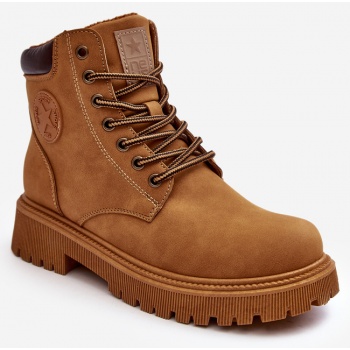 camel felizia leather insulated boots σε προσφορά