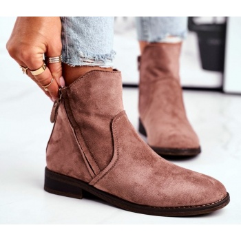 women`s ankle boots insulated khaki σε προσφορά