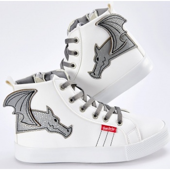 denokids dragon boys white sneakers σε προσφορά