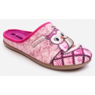  home flip-flops owl inblu flip-flops gf000018 pink