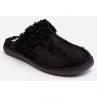  inblu women`s insulated slippers ek000010 black