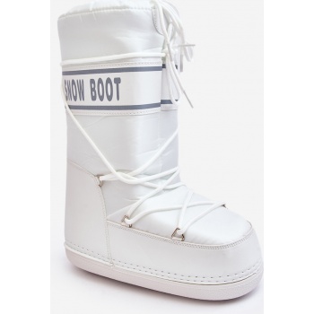 women`s high snow boots white venila σε προσφορά