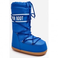  women`s snow boots blue venila
