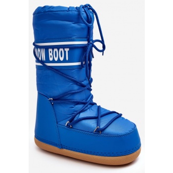 women`s snow boots blue venila σε προσφορά